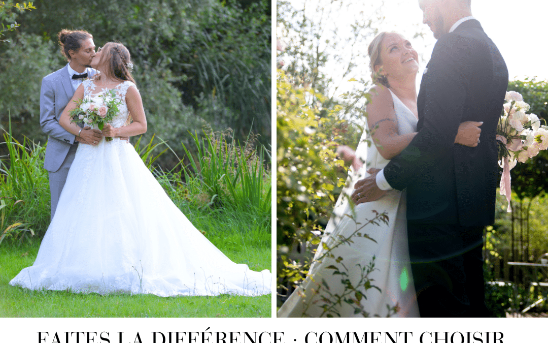 Faites la différence : comment choisir un photographe de mariage original et talentueux