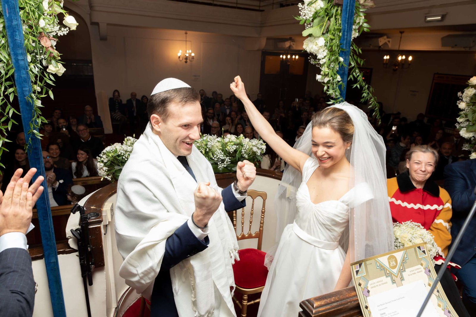 Vidéaste de mariage créatif